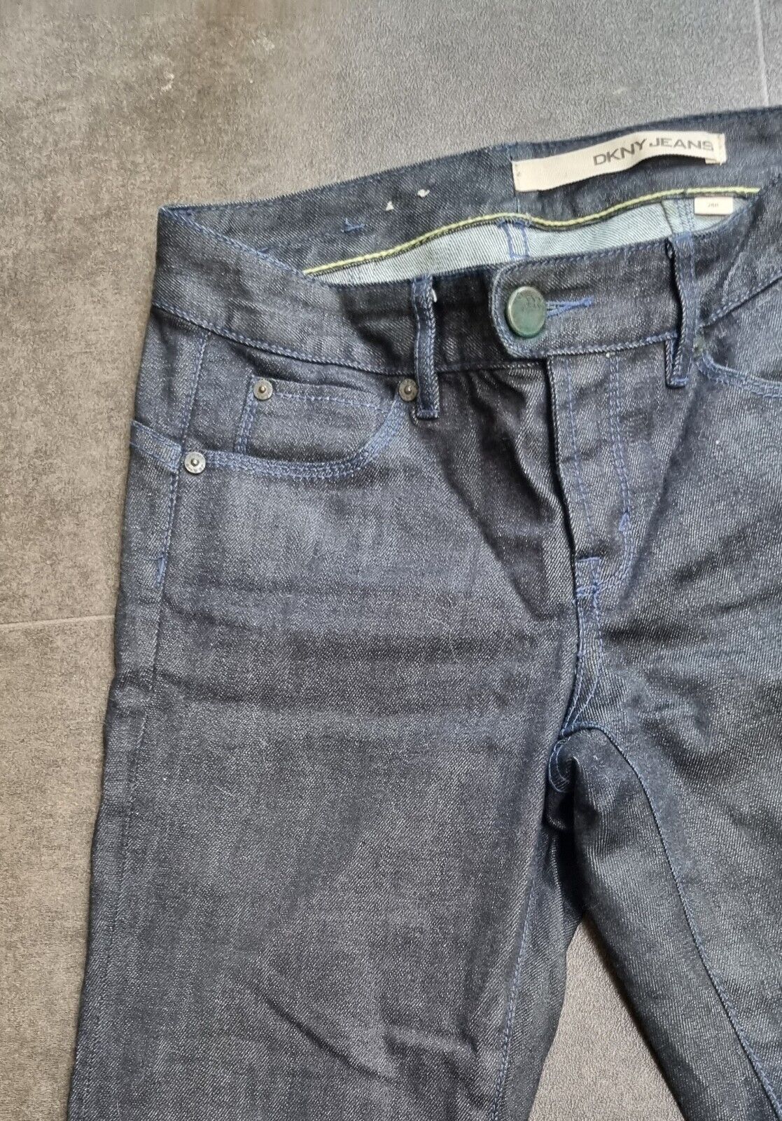 DKNY Women's Jeans With Sequinned Logo Size 26R
