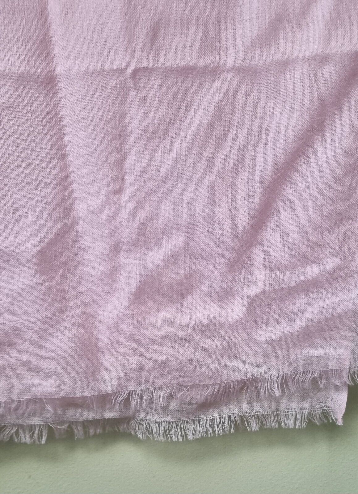Sandro Pink Wool And Silk Mix Women's Scarf