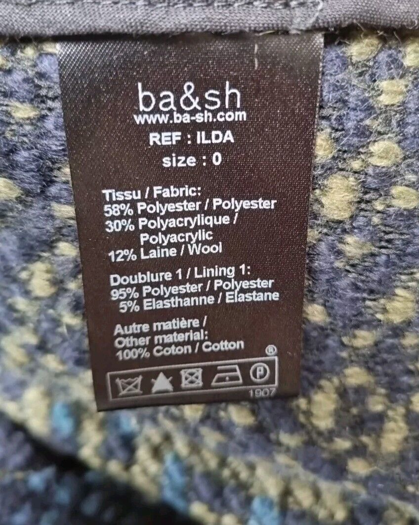 Ba&sh Women's Ilda Open Front Wrap Jacket Size 0