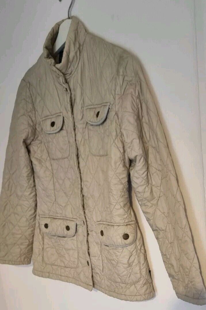 Barbour Womens Sand Lightweight Jacket Size 8