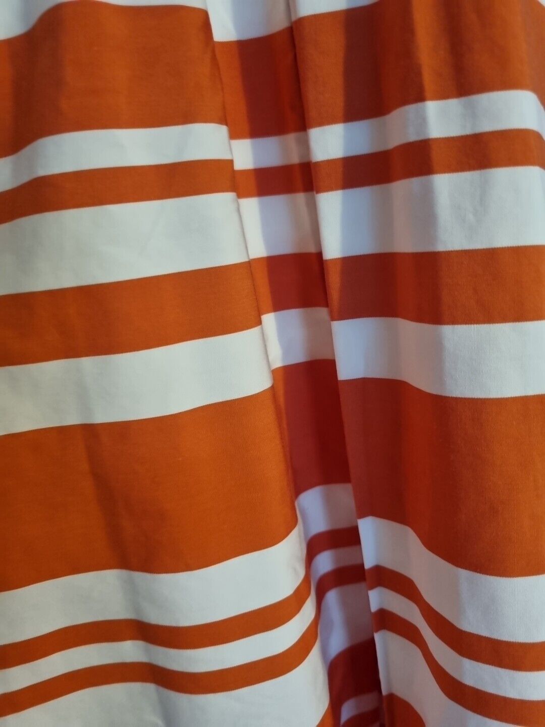 Sara Raka Women's Made In Italy White And Orange Wrap Over Collared Dress 42
