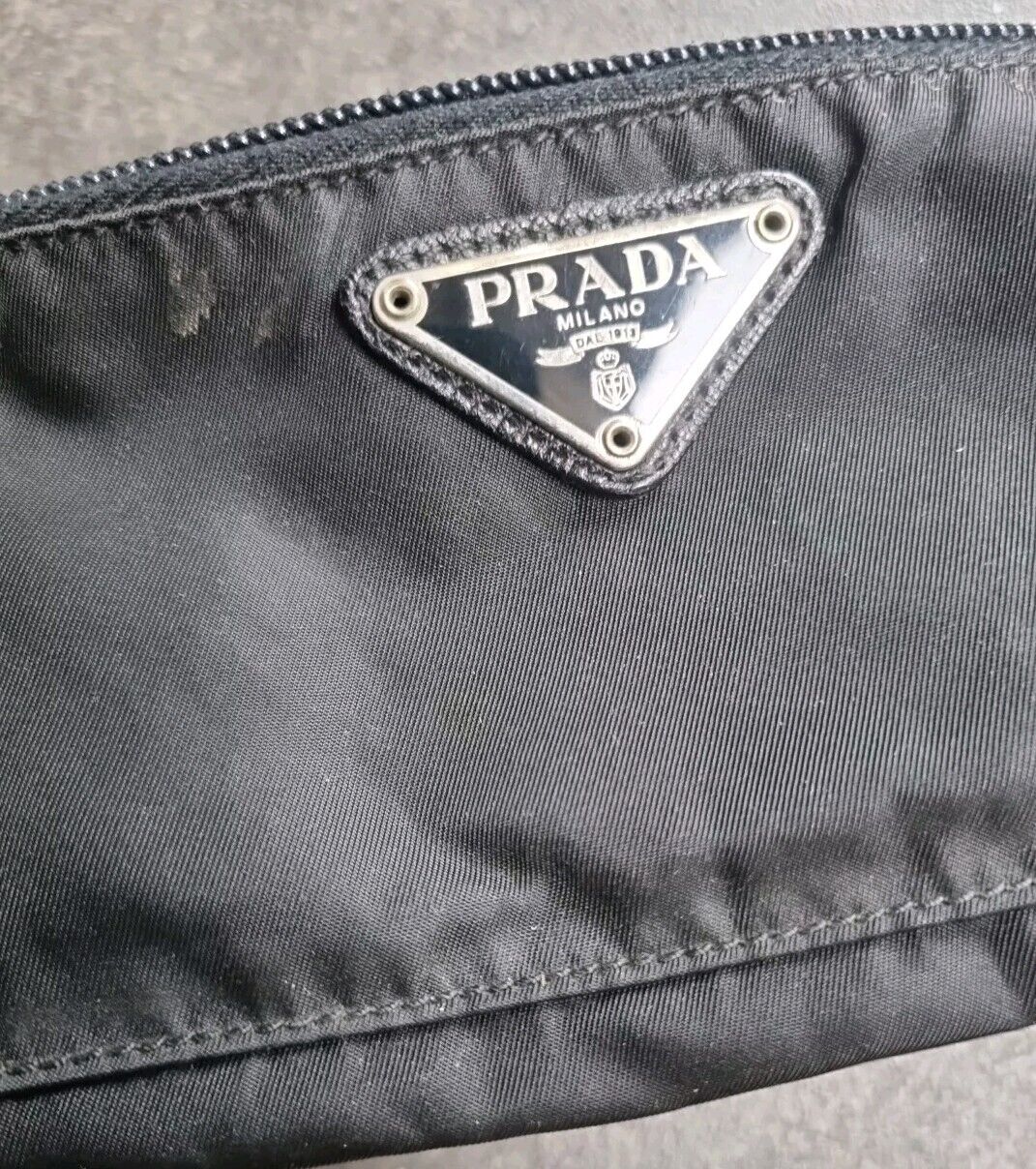 Prada Nylon Black Women's Belt Bag