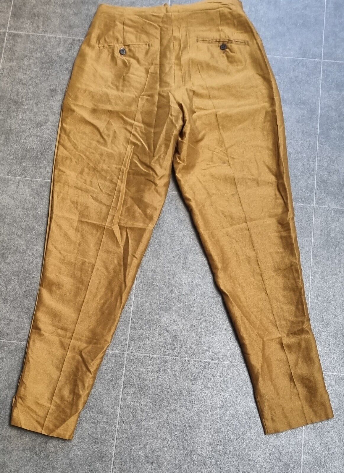Nicole Farhi Women's Polyester Wool Mix Trousers Size 36