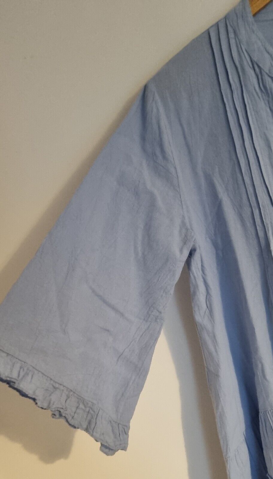 Moment Made In Italy Women's Blue Cotton Dress Size L