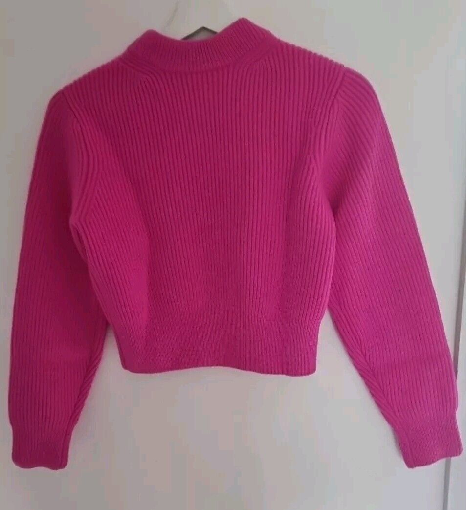 Alexander Wang Women's Hot Pink Pullover, Jumper Size XS