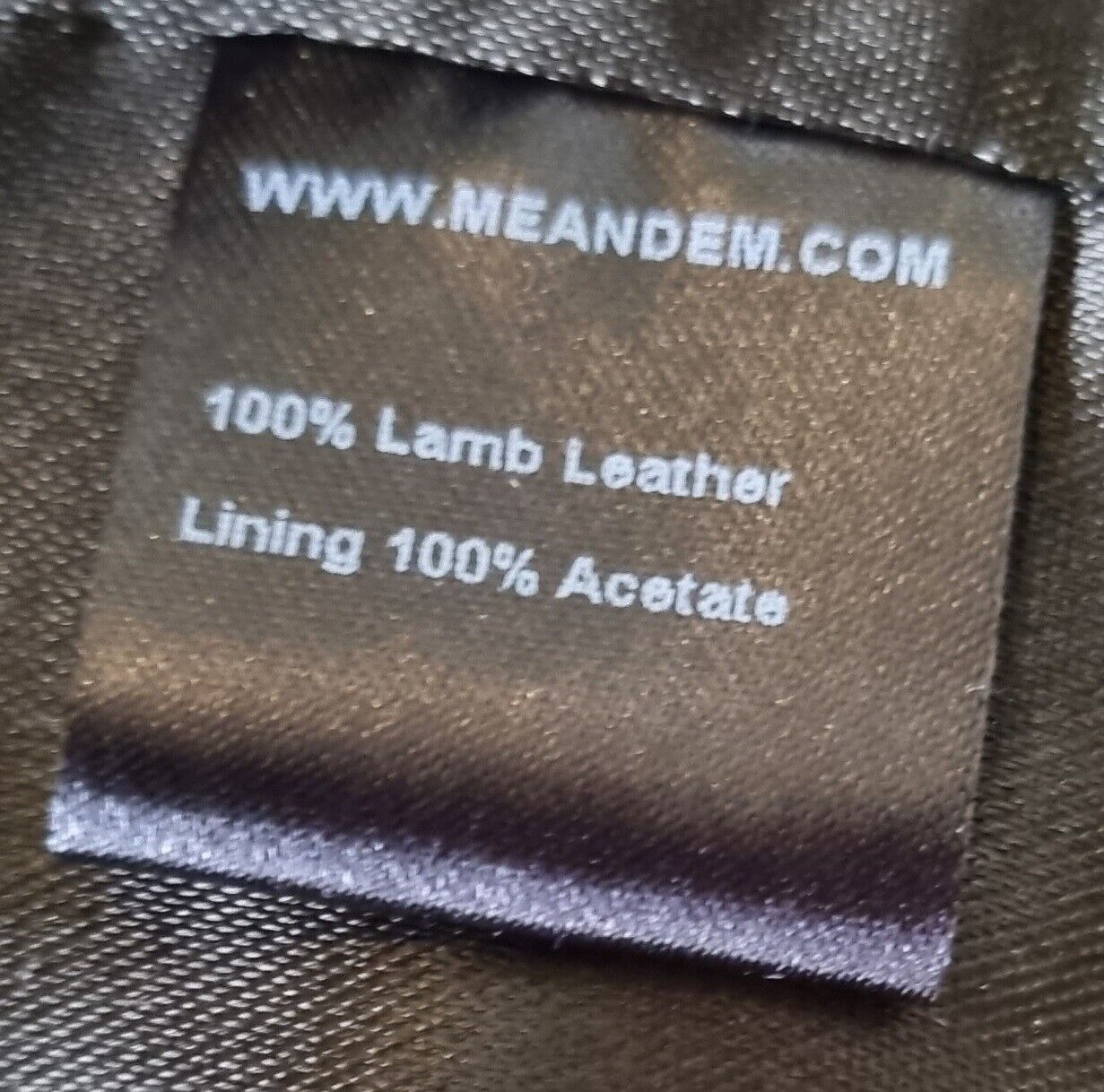 Reduced: Gorgeous BNWT Designer ME+EM Women's Lambs Leather Jacket Size 6