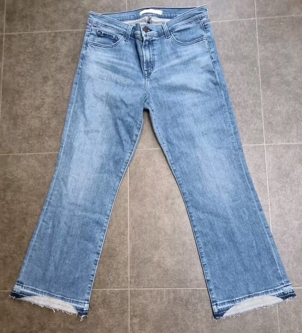 J Brand Three Pairs Of Jeans Two Blue And One Black Set Of 3 Size Waist 30'