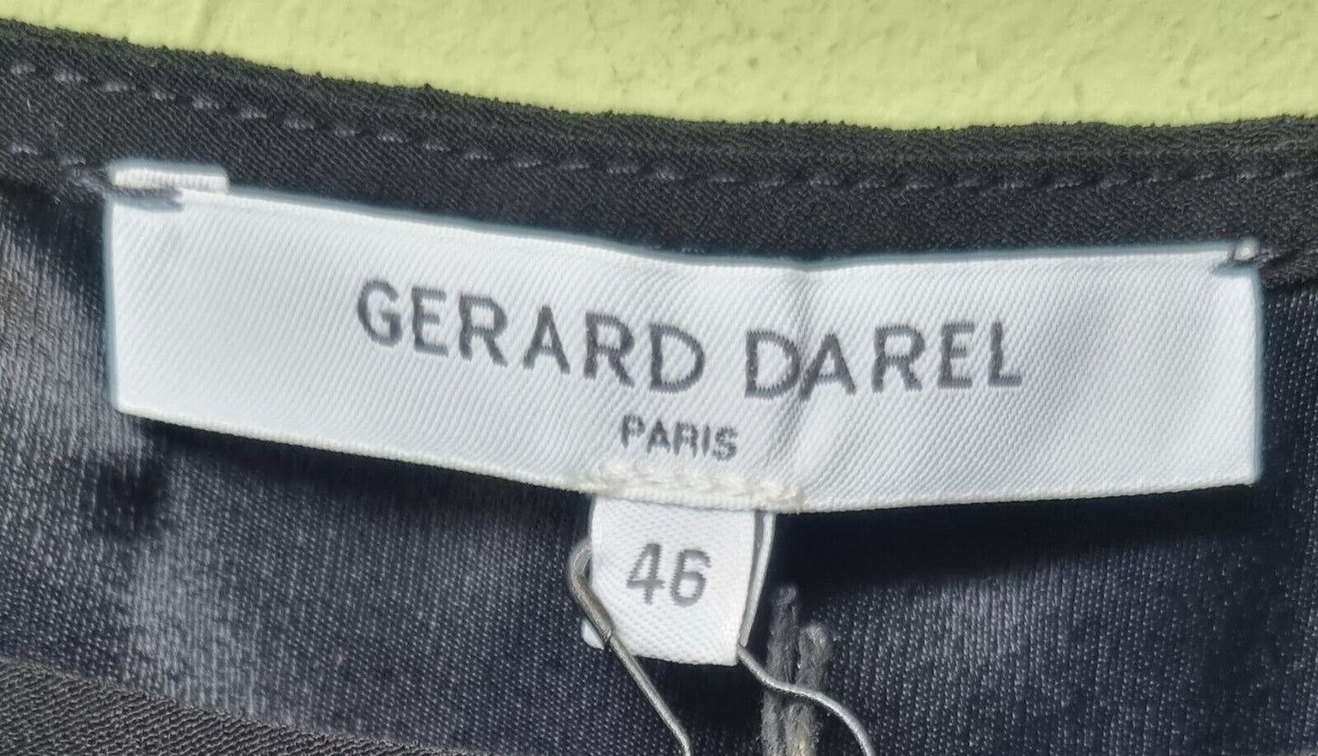 Reduced: Gerard Darel Paris Women's Black Shift Dress Size 46