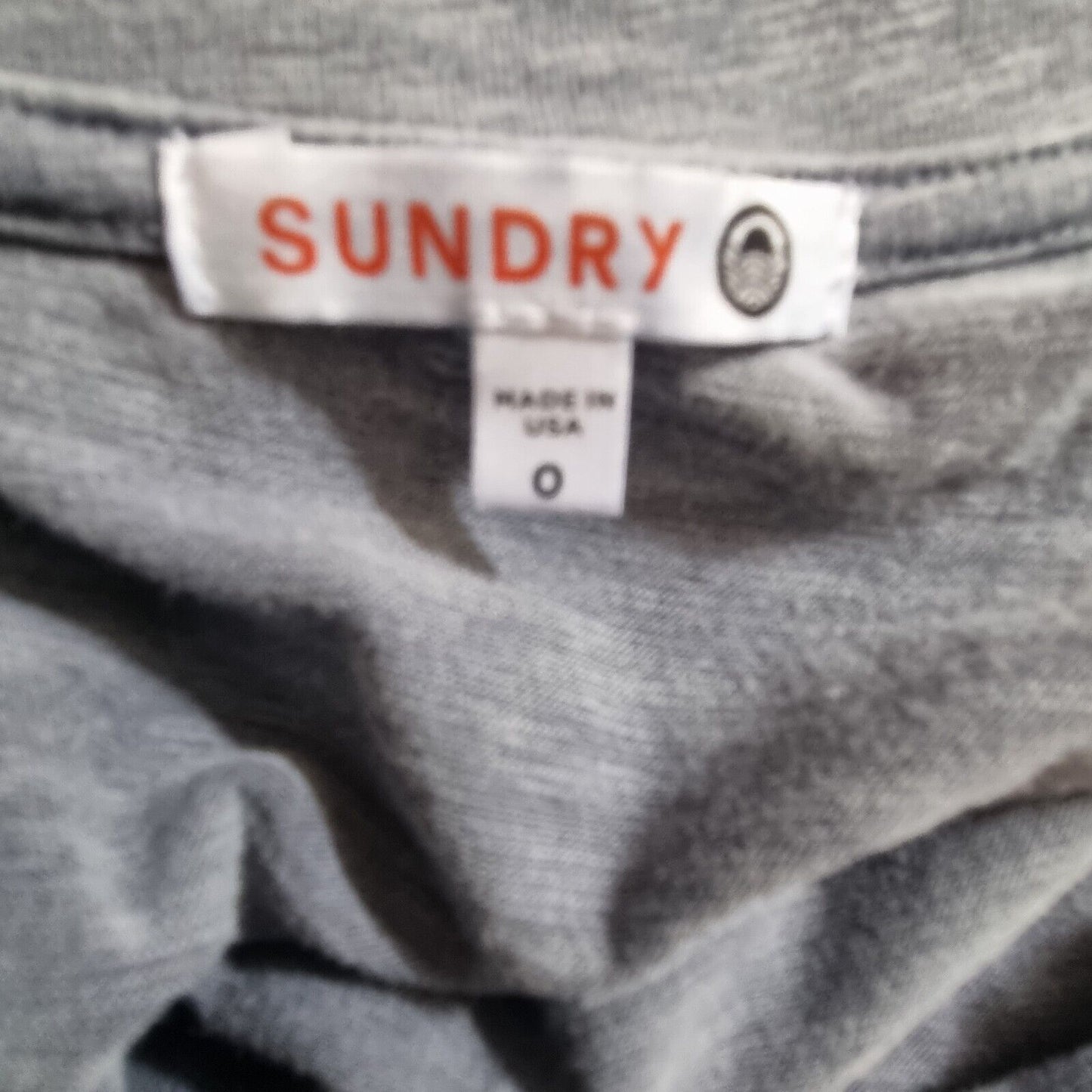 Sundry Women's Light Slate Mini Dress Size 0