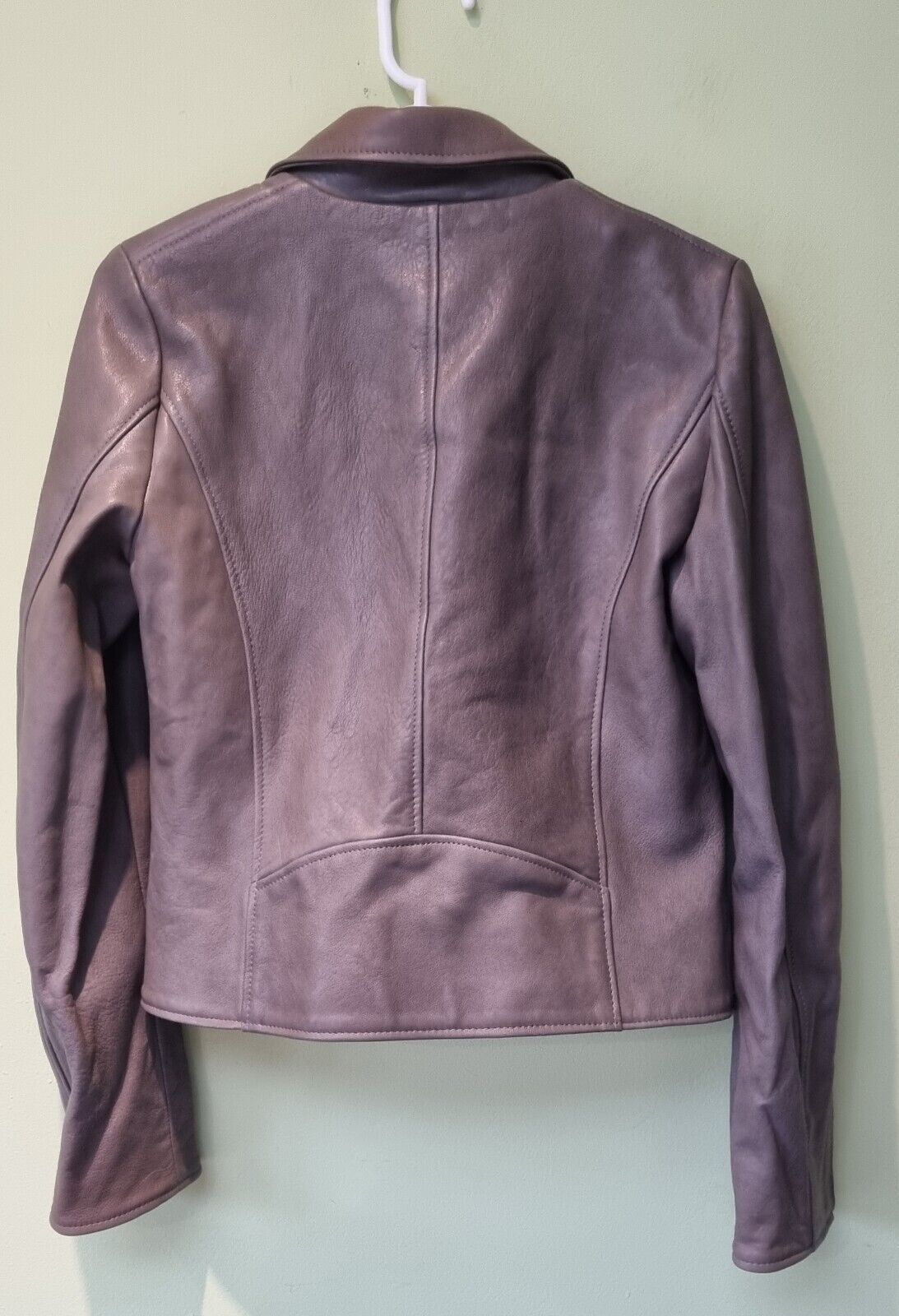 Reduced: Gorgeous BNWT Designer ME+EM Women's Lambs Leather Jacket Size 6