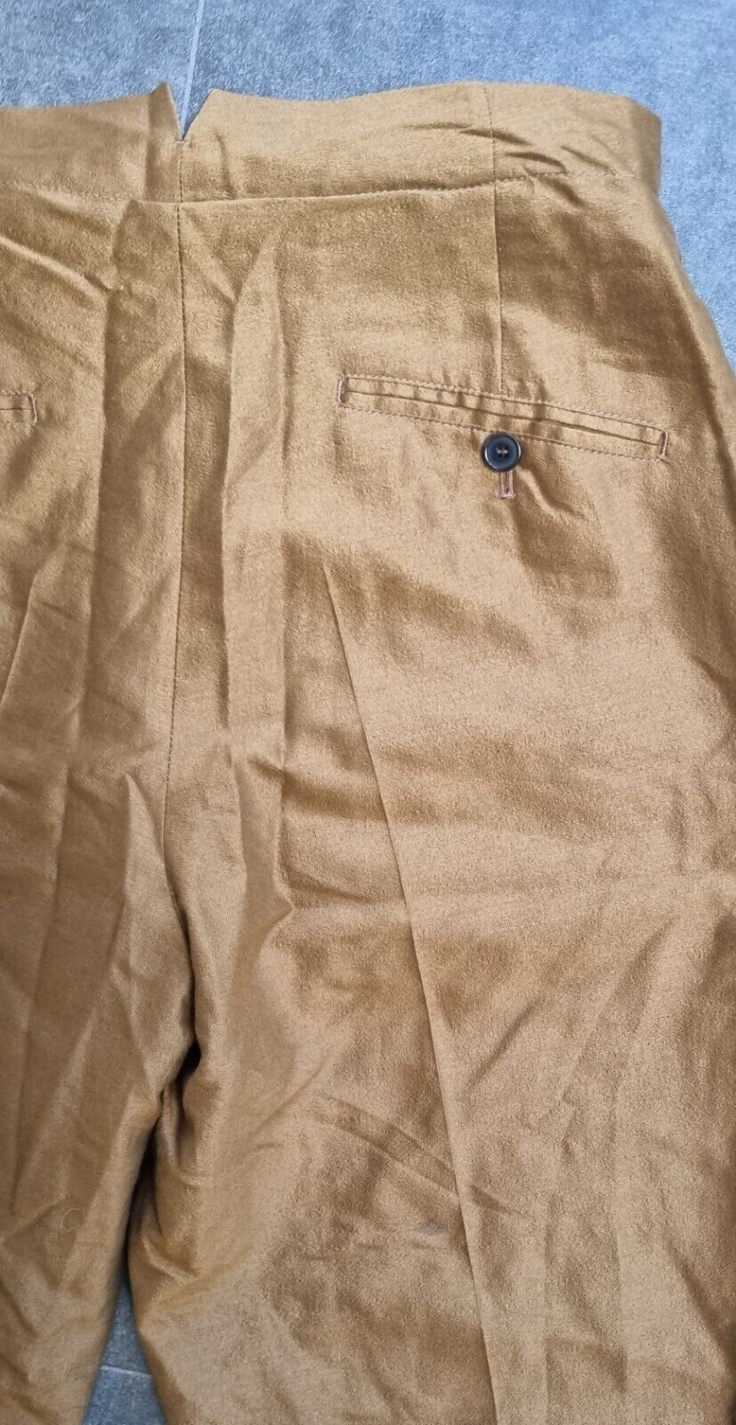 Nicole Farhi Women's Polyester Wool Mix Trousers Size 36