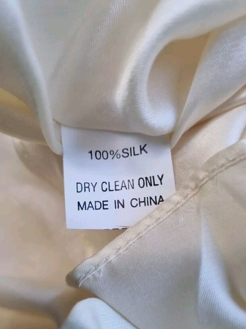 BNWT Libelula Silk Jolo Dress White And Red Size 40