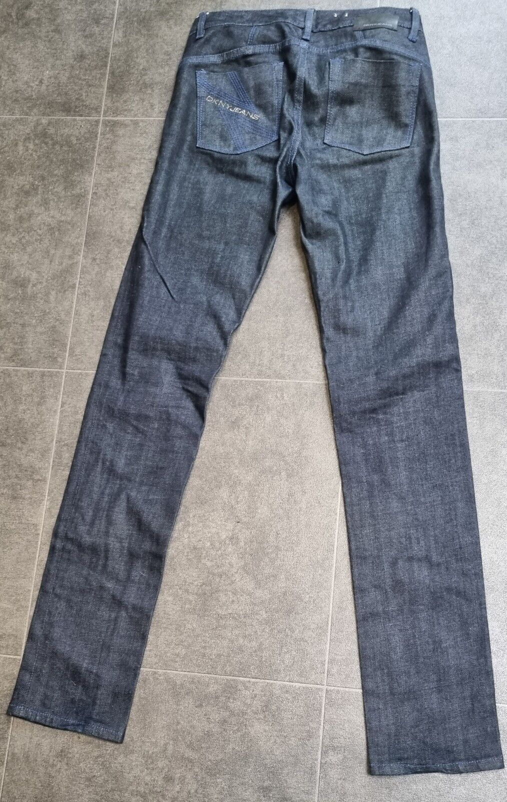 DKNY Women's Jeans With Sequinned Logo Size 26R