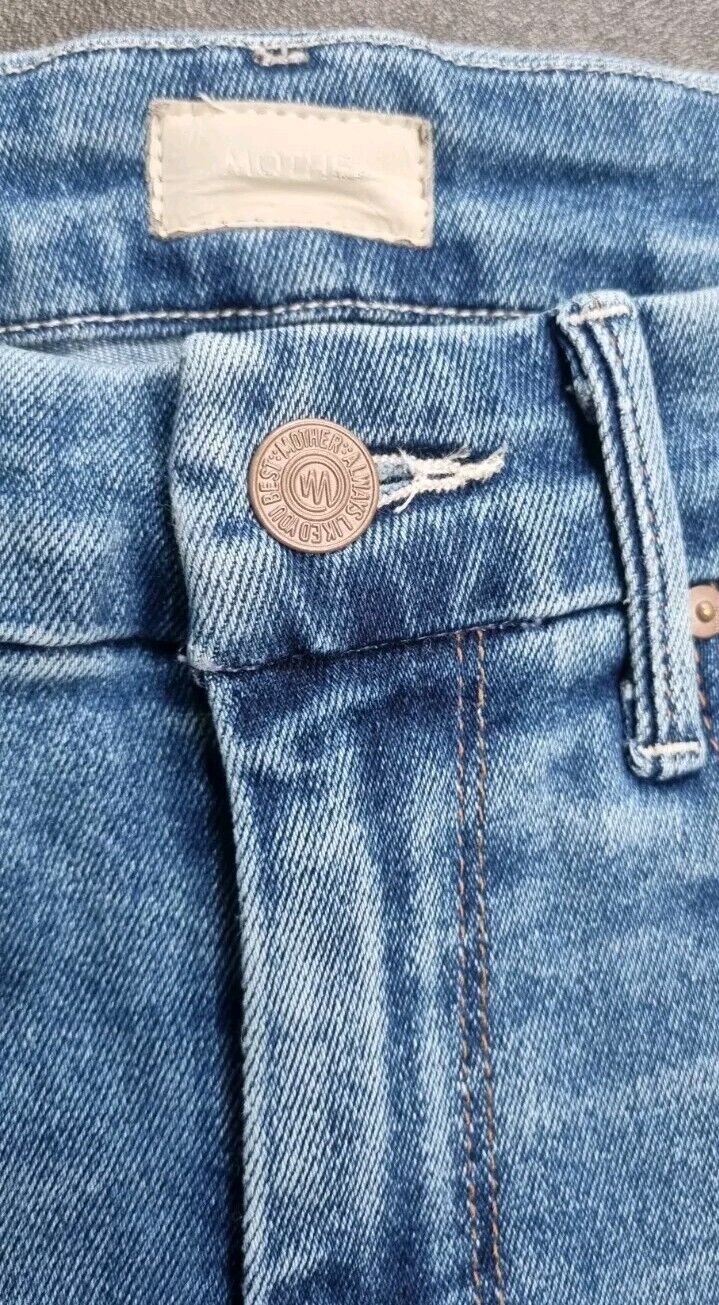 Mother "The Looker Ankle" Women's Blue Jeans Size 23