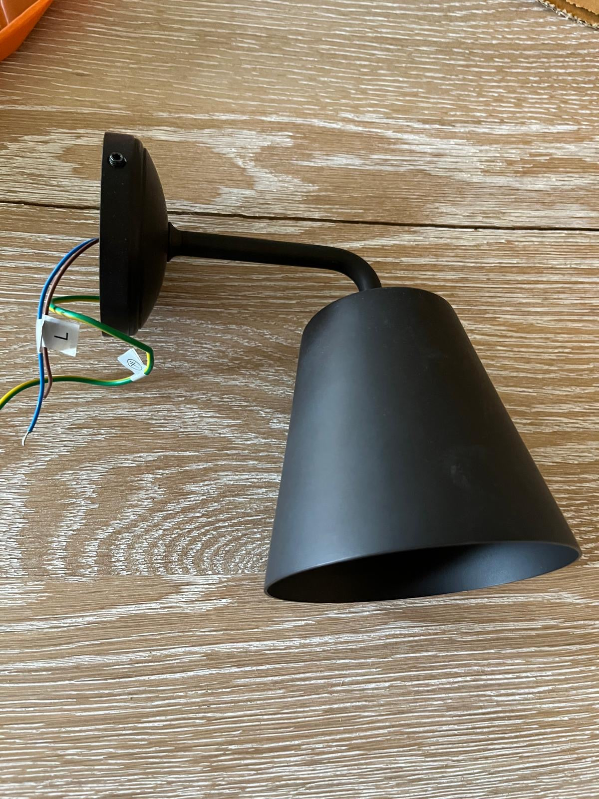 Black Wall Light