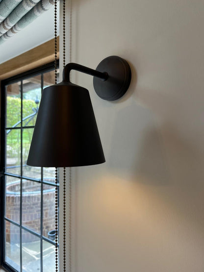 Black Wall Light