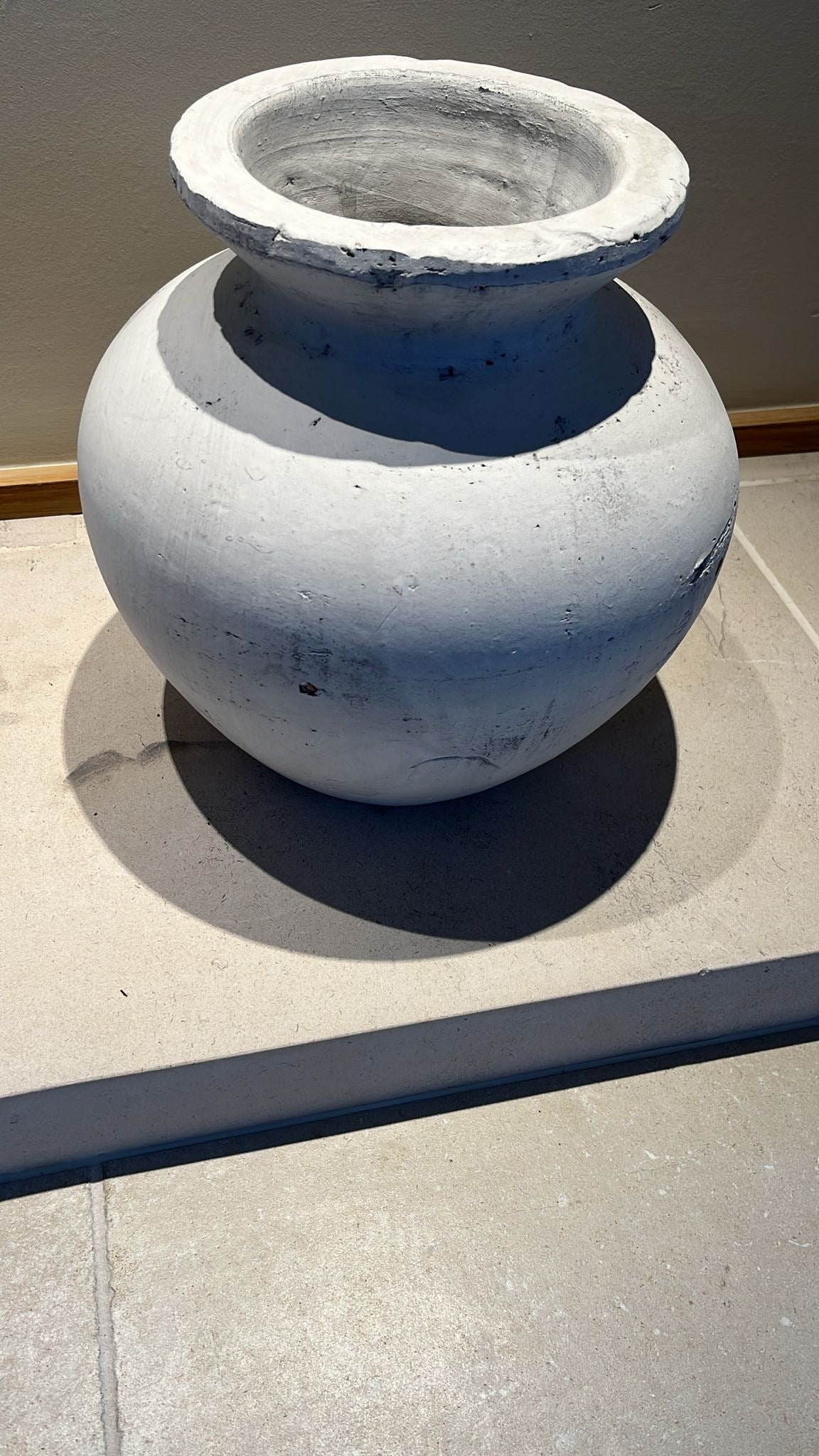 Darcy Antique White Vase