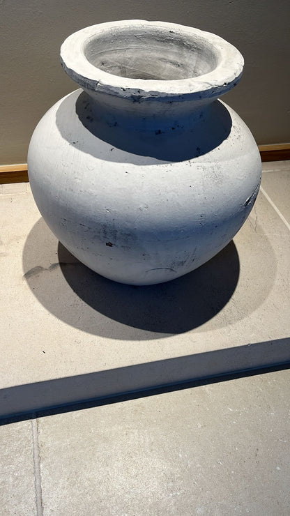 Darcy Antique White Vase