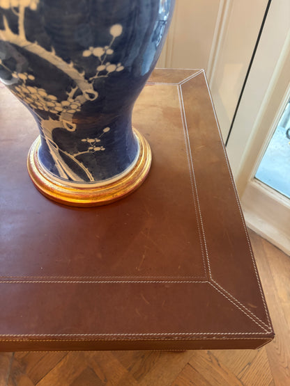 Leather Console Table