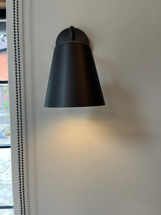 Black Wall Light
