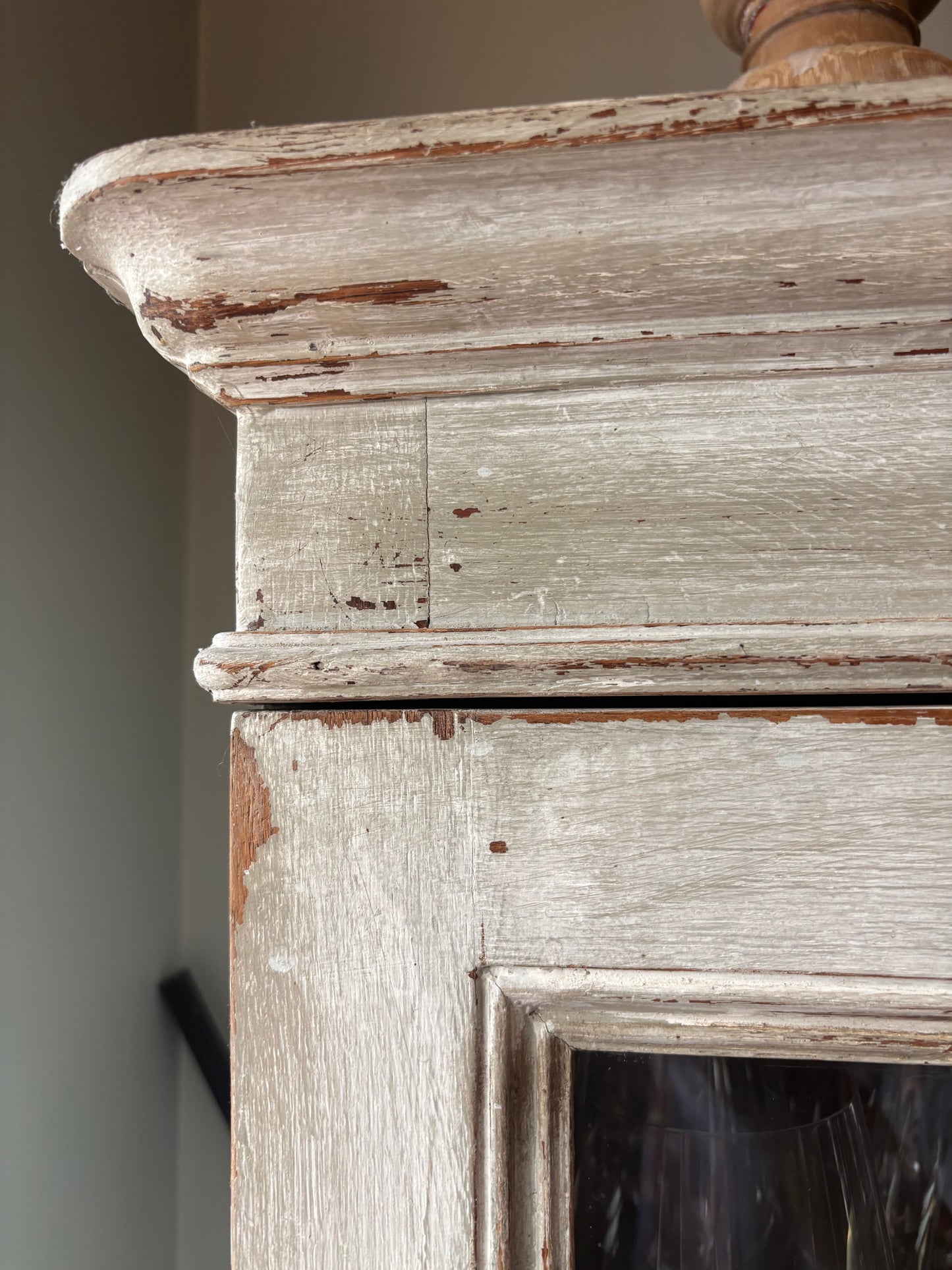 Pair of Antique French Painted Bookcases