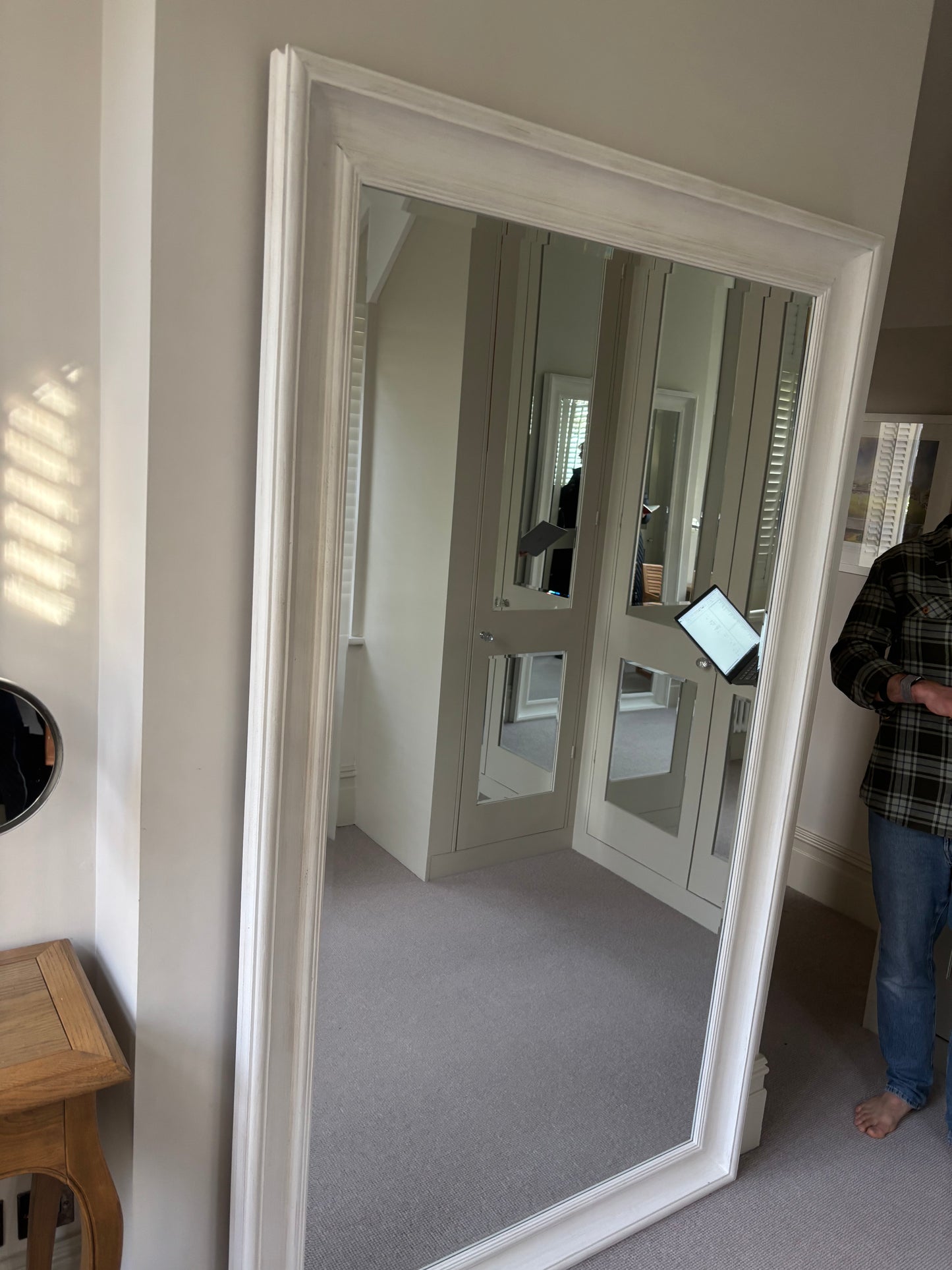 Neptune Framed Mirror