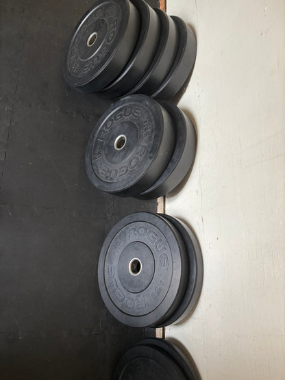 Rogue R-3 Power Rack and Weights