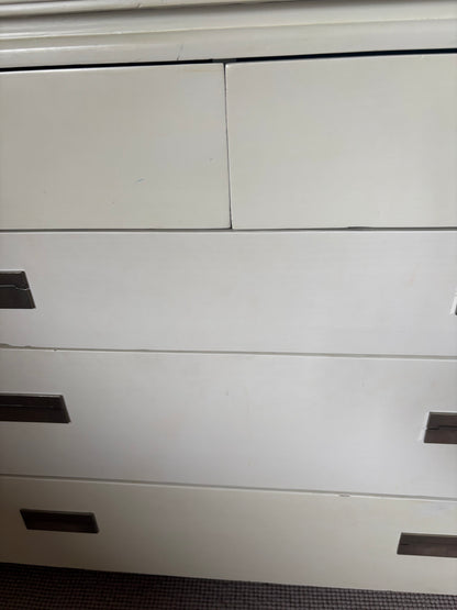 Chest of Drawers with Metal Handles