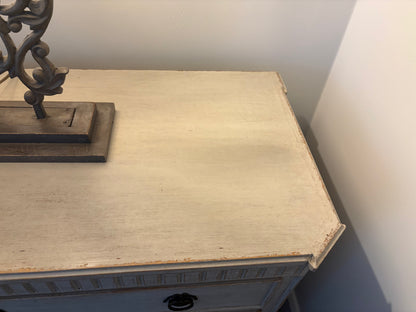Chelsea Textiles Commode with Fluted Carving