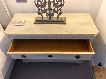 Chelsea Textiles Commode with Fluted Carving