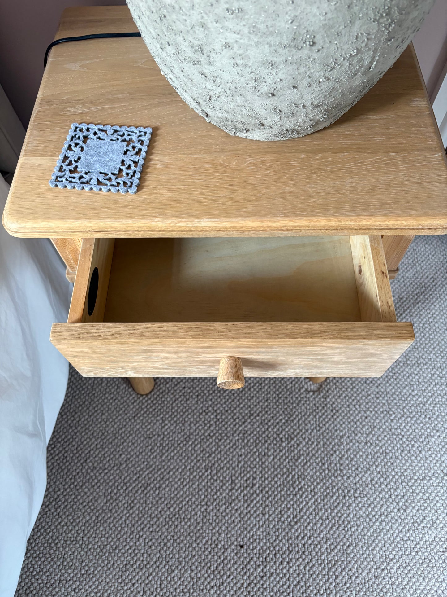 Pair of Pine Bedside Tables