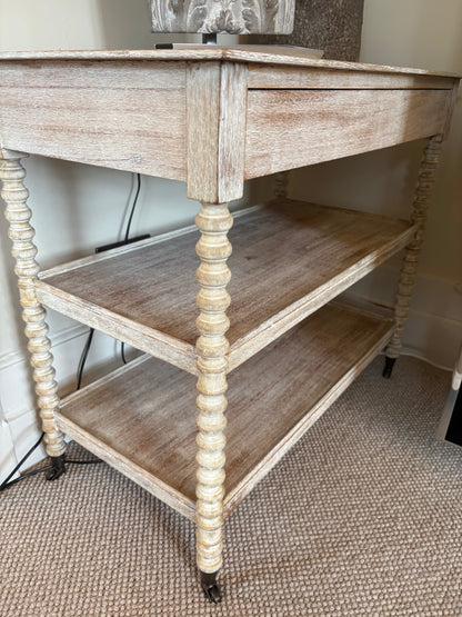 William Yeoward Tomarton End Table - Washed Acacia