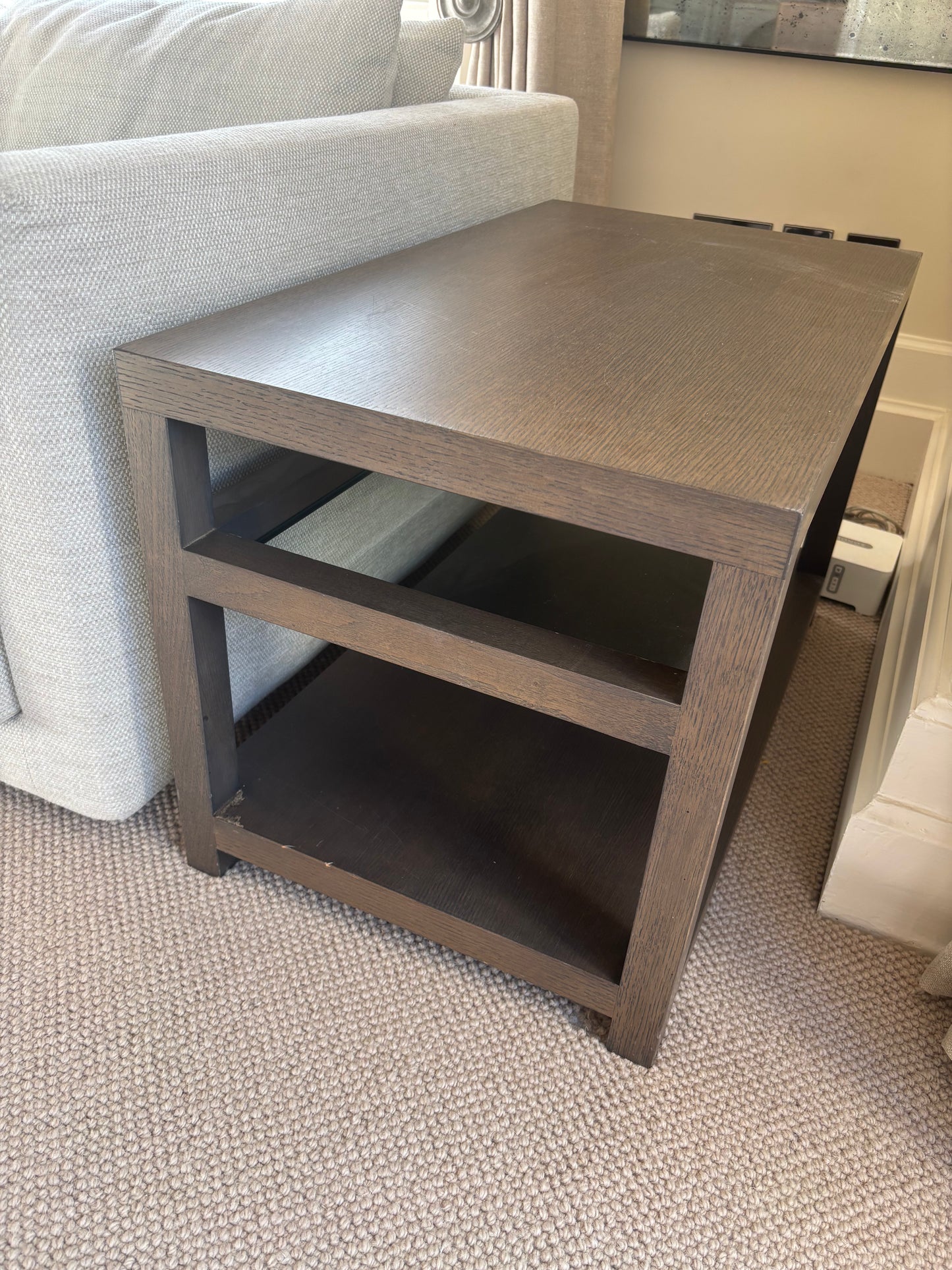 Poliform Brown Side Table