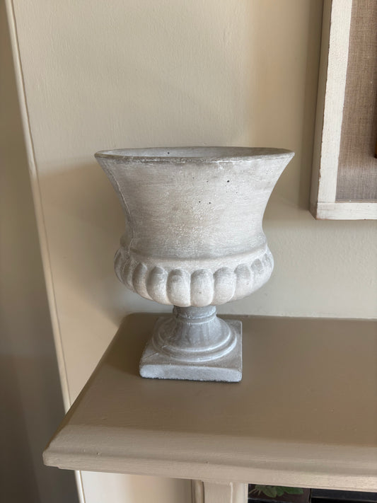 Pair of Decorative Stone Urns