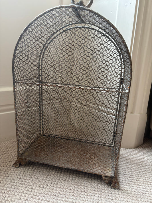 Vintage Decorative Wire Mesh Birdcages