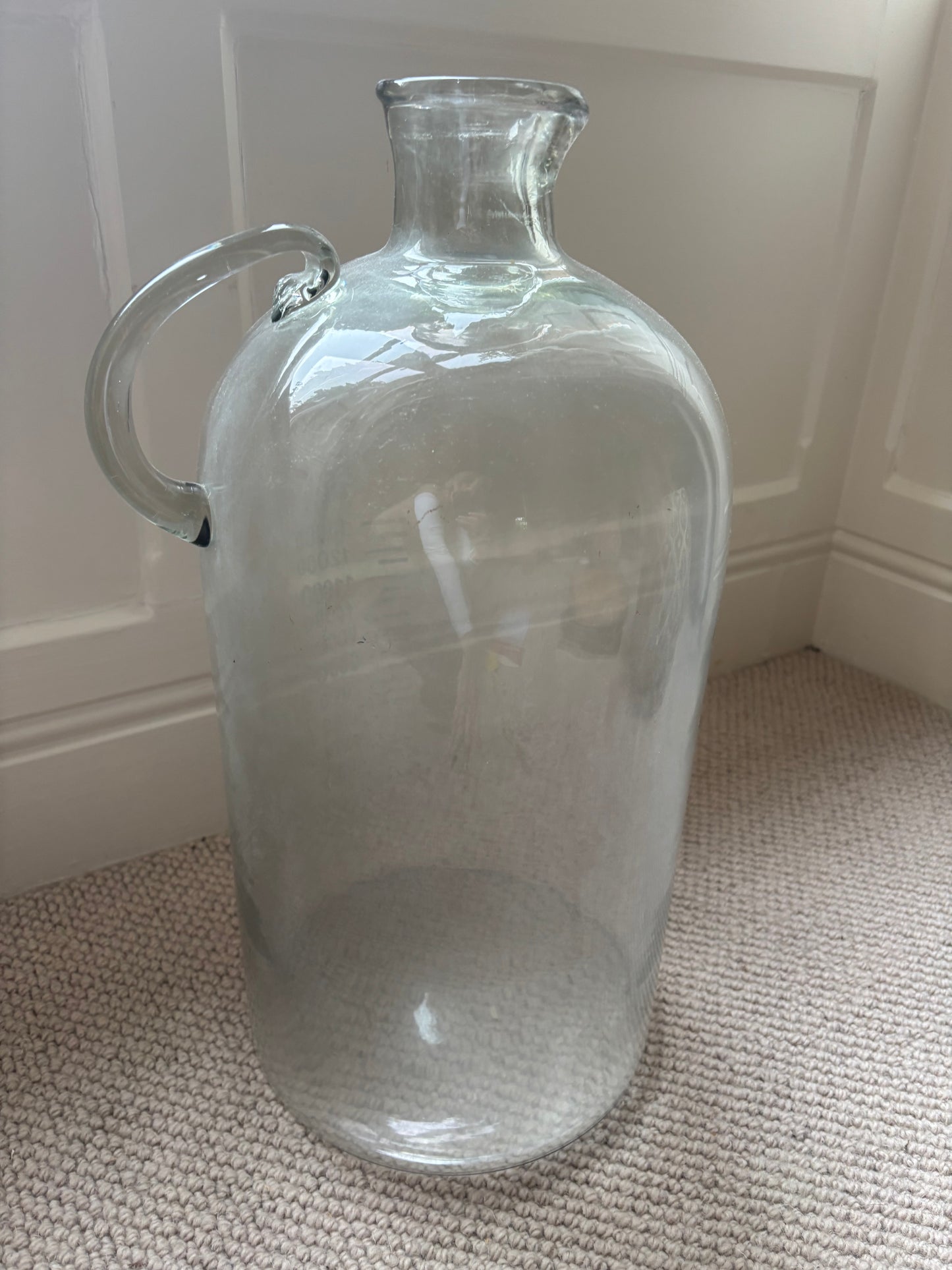 Large Demijohn Glass Bottle