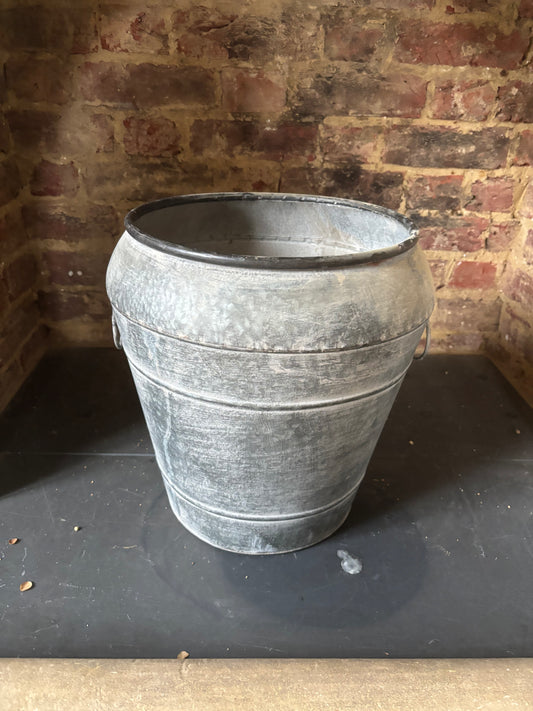 Decorative Rustic Metal Vase
