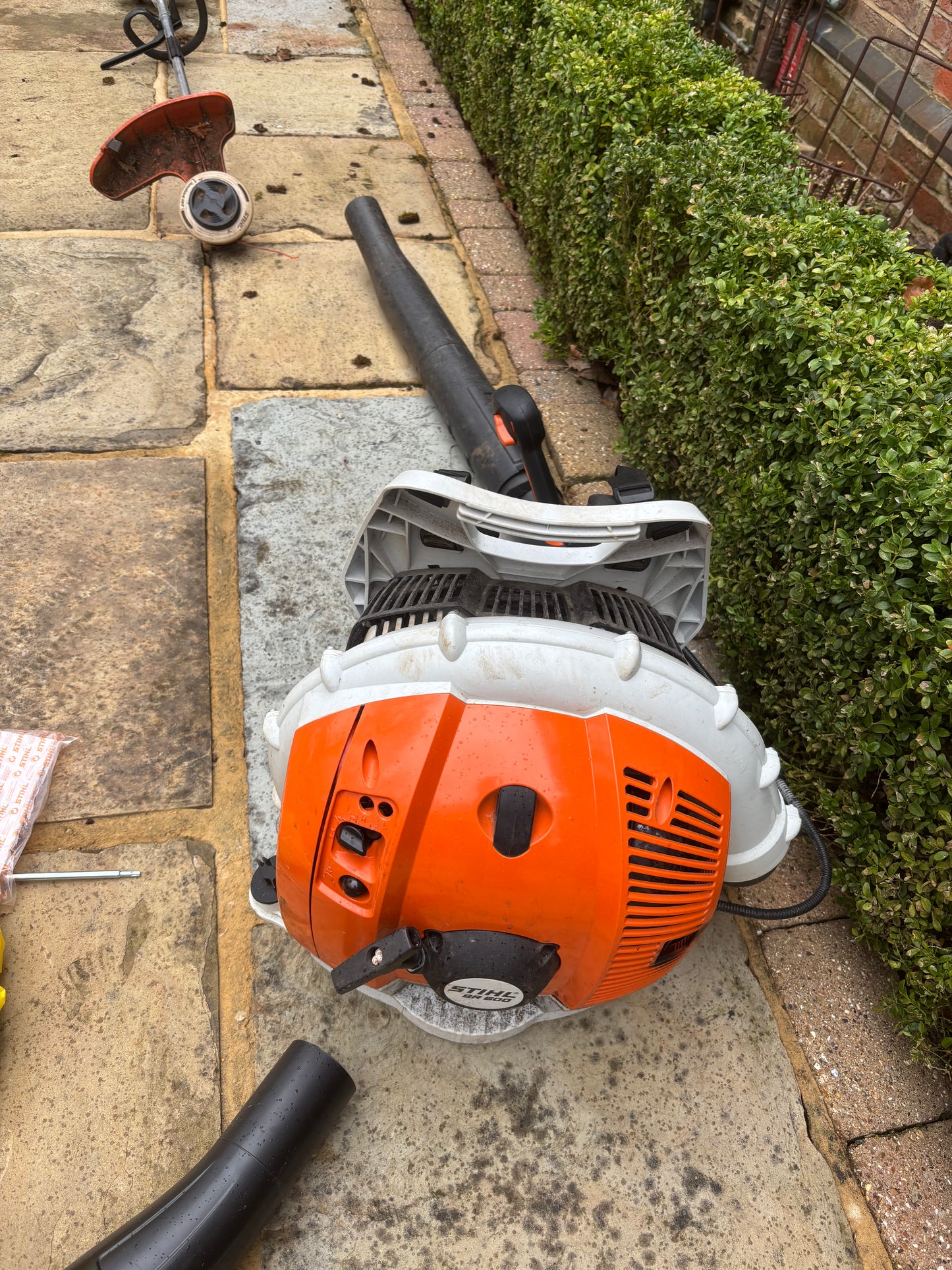 Stihl BR600 Petrol Leaf Blower Back Pack