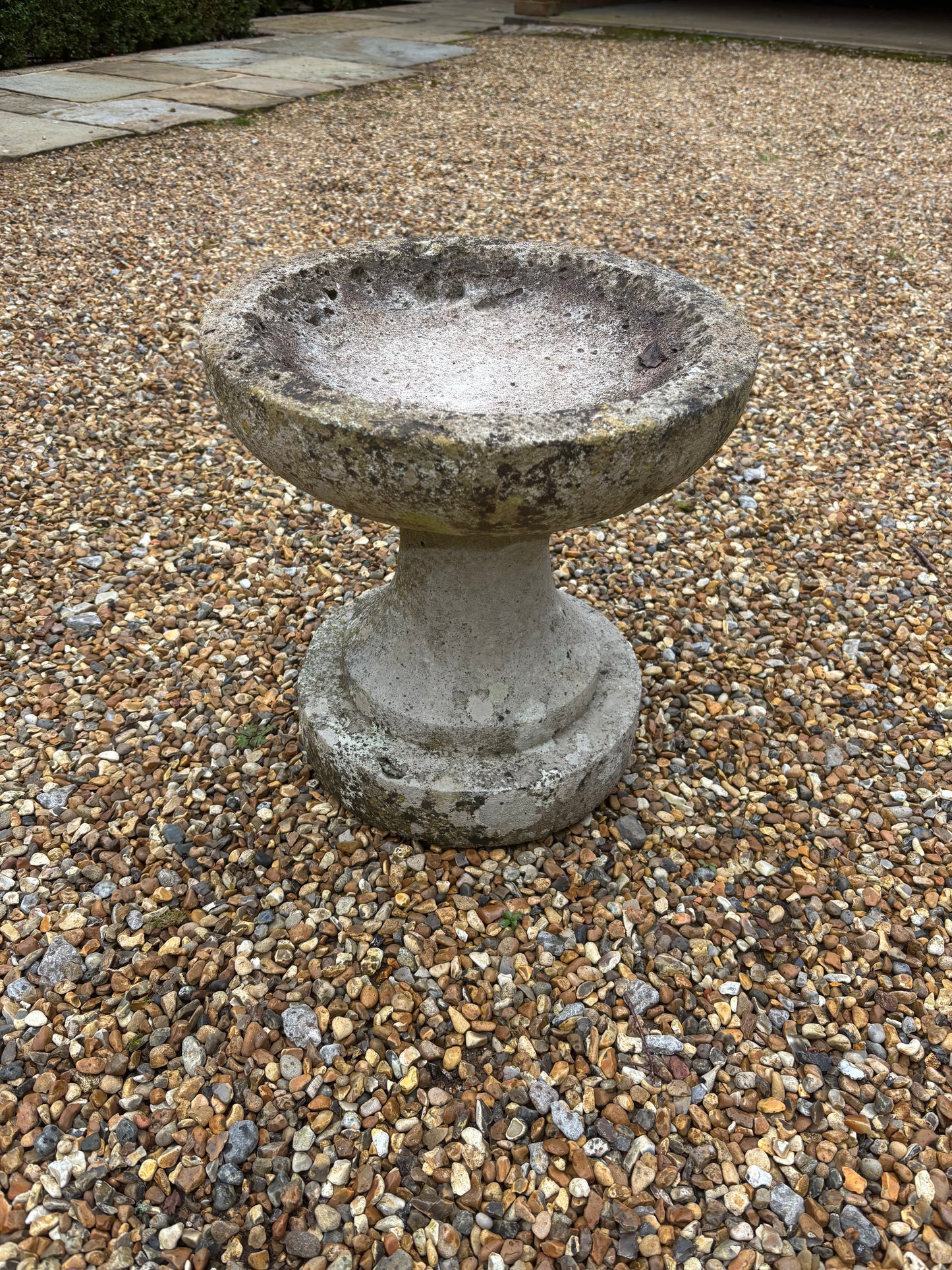 Stone Bird Bath