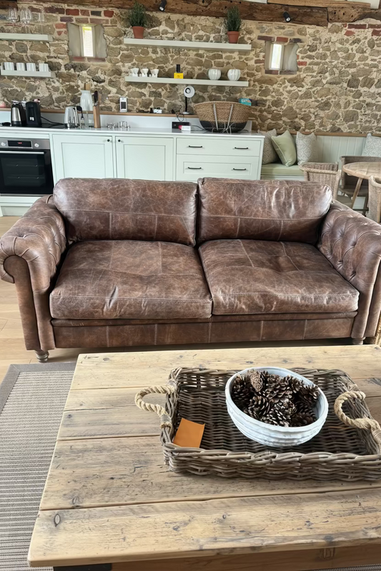 Cuckoo Land Leather Sofa