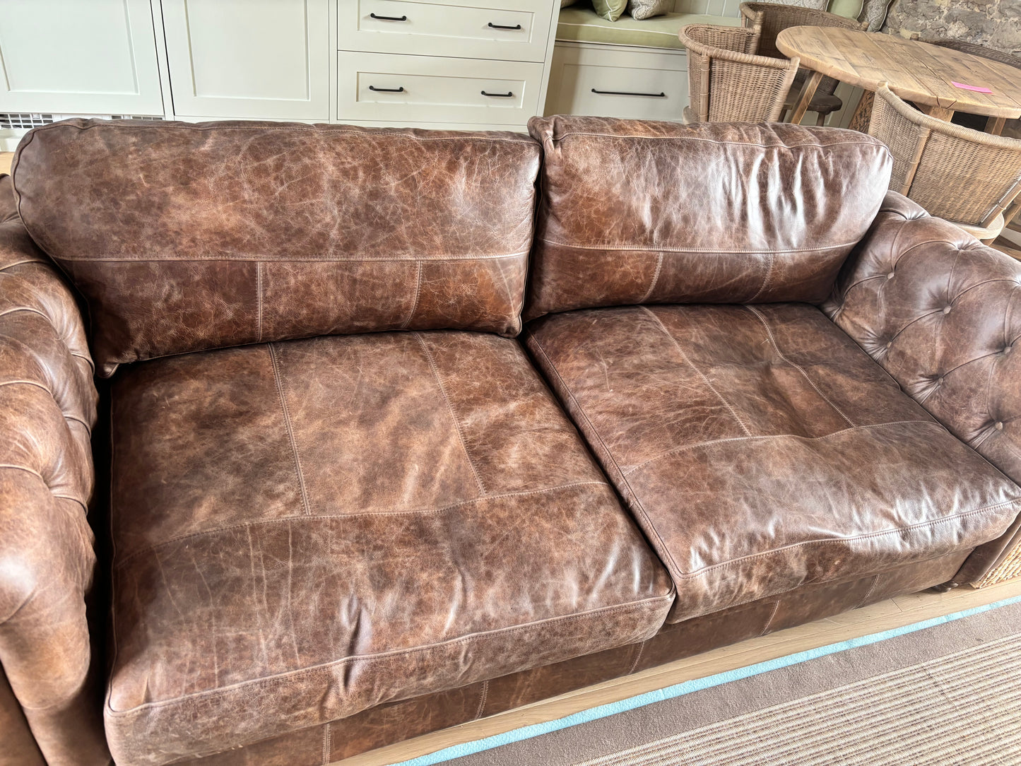 Cuckoo Land Leather Sofa
