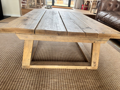 Ennis and Brown Rustic Oak Coffee Table