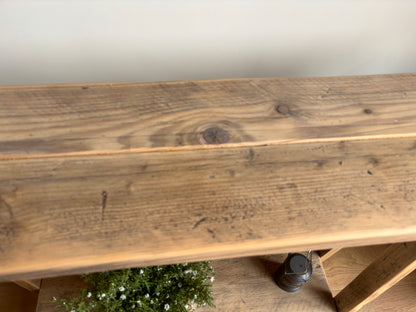 Ennis and Brown Wooden Console Table