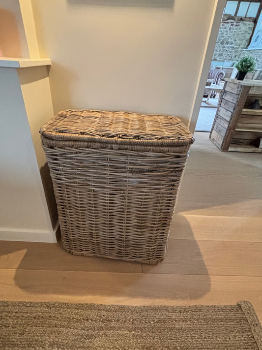 Neptune Rattan Wash Basket