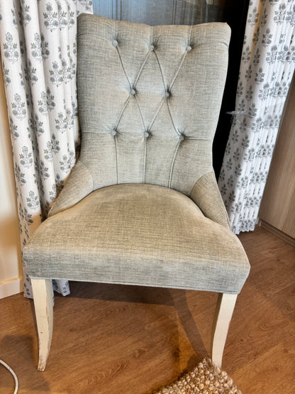 Upholstered Dining Chair Sage