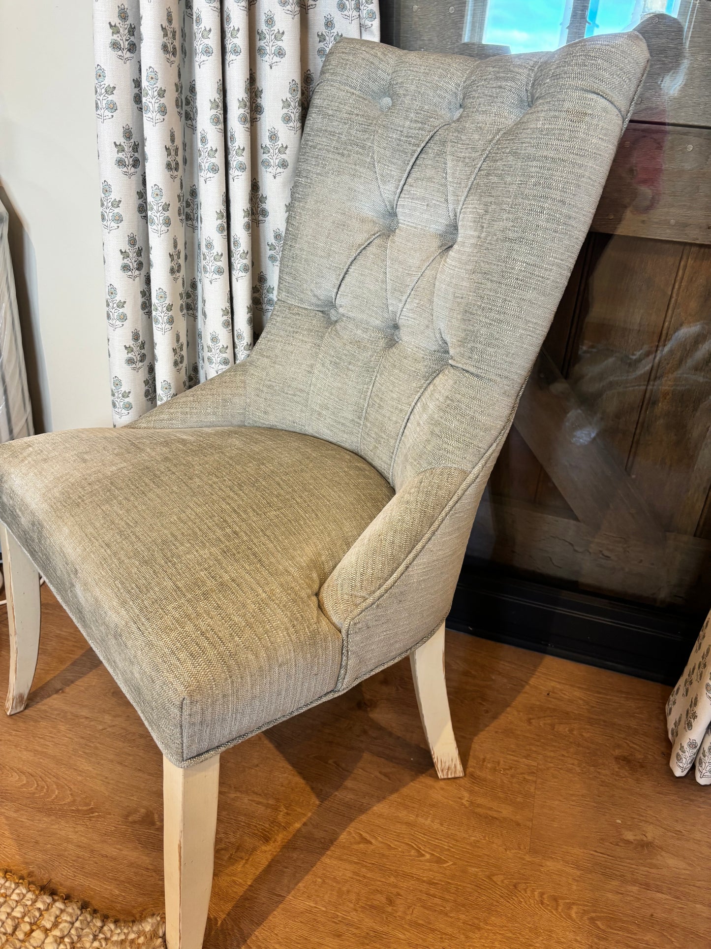 Upholstered Dining Chair Sage