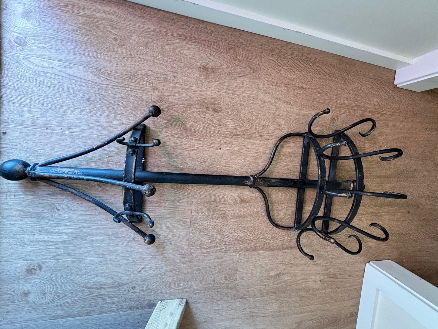 Coach House Metal Wall hung Coat Rack