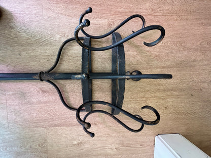 Coach House Metal Wall hung Coat Rack