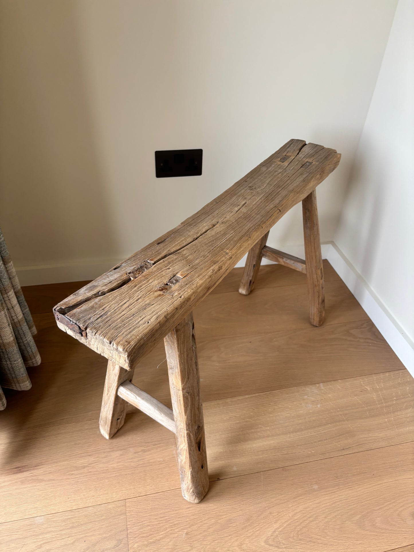 Nkukku Small Wooden Bench/Stool
