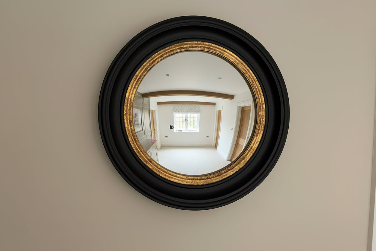 Coach House Gold & Black Mirror